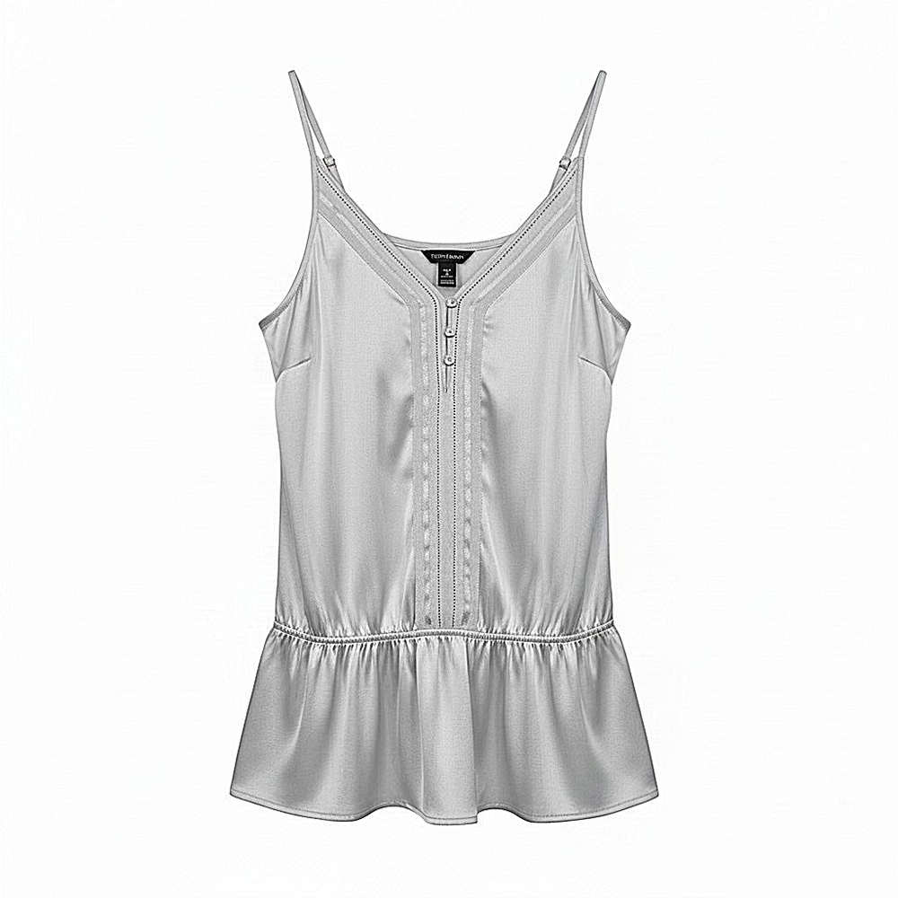 NEW! White House Black Market Silk Top - Picture 2 of 3